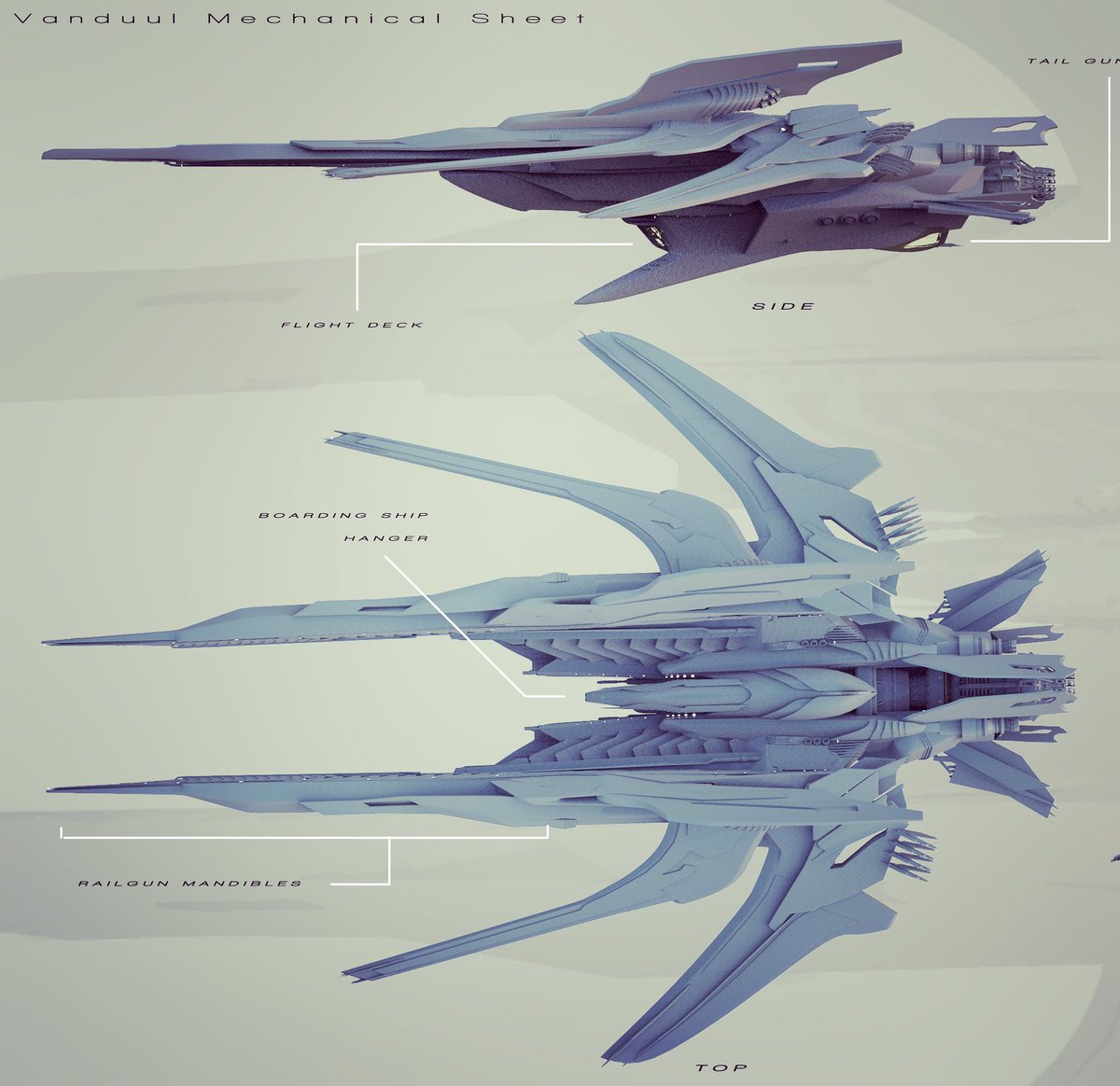 Sci-fi ships wallpaper